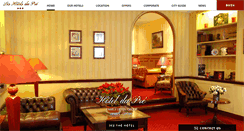 Desktop Screenshot of leshotelsdupre.com